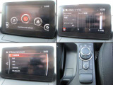 オーディオ、ご自身の運転記録やメンテナンスログを表示する「マツダコネクト」を搭載。人間工学に基づき、自然な位置に搭載されております。もちろんBluetooth等のオーディオにも対応しております。