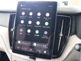 google搭載により、Spotifyなどのアプリを再生可能です 使い慣れたスマートフォンの感覚でアプリが使用できます