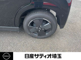 純正アルミホイール装着
