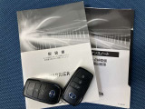 車両取扱説明書/メンテナンスノート/(保証書)/ (スマートキー・キーレス)/ スペアキー揃っております♪