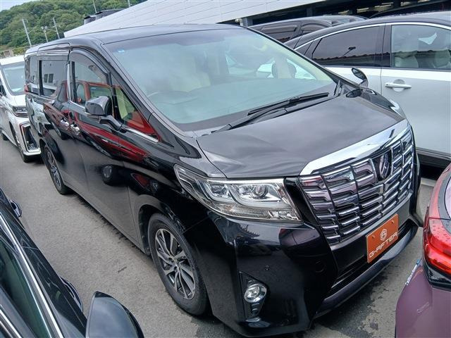 アルファード 2.5 G 禁煙車 白ハーフレザーシート 100V電源