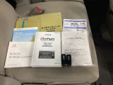 取扱説明書やメンテナンスノートもそろっています。