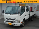 ディーゼル、4WD、マニュアル、ABS、Wキャブ、セミロング、2トン、荷台内寸約:L256&times;W179&times;H36
