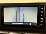 【フロントカメラ】運転席に座った状態で死角になりやすいクルマの前の様子まで確認でき安全ですね♪