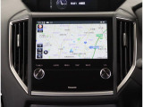 大画面で見やすい、大型8インチのパナソニックビルトインナビ