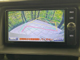 【バックカメラ】駐車時に後方がリアルタイム映像で確認できます。大型商業施設や立体駐車場での駐車時や、夜間のバック時に大活躍!運転スキルに関わらず、今や必須となった装備のひとつです!