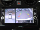 アラウンドビュー☆空から見下ろすような視点で、スムーズな駐車と安全確認をサポート!運転の心強い味方になってくれます♪