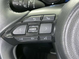 ステアリングスイッチ装備!運転しながら手元でオーディオの操作などができます。