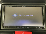 社外メモリーナビ付きです!CD・DVD再生、フルセグTV視聴、ミュージックサーバー、Bluetooth接続可能です!