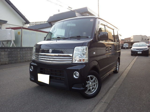 エブリイワゴン PZターボスペシャル 4WD 社外ナビ フルセグTV バックカメラ