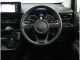 各操作スイッチなどもハンドルから手を放すことなく操作可能で安全運転に支援いたします!