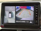 駐停車には便利なアラウンドビューモニター搭載。サイドモニターの切り替えも可能です。