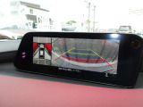 360度ビューモニターで車内から周囲の障害物を確認することができます!駐車場から出るときの左右の確認にも便利です♪