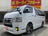 6型・パワースライド・フリップダウンモニター・ベッドキット・TRDスポーツシート・ローダウン・17インチAW・ヴァレンティテールランプ・クリアランスソナー・パノラミックビュー・デジタルインナーミラー