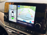 【アラウンドビューモニター】専用のカメラにより、上から見下ろしたような視点で360度クルマの周囲を確認することができます☆縦列駐車や幅寄せ時に活躍してくれます♪