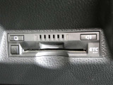 ETC車載器付きです。高速道路の料金所もスムーズに通過できます。