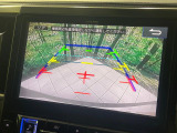 【バックカメラ】駐車時に後方がリアルタイム映像で確認できます。大型商業施設や立体駐車場での駐車時や、夜間のバック時に大活躍!運転スキルに関わらず、今や必須となった装備のひとつです!