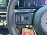 ハンドルスイッチでオーディオ操作ができます。手を離さず音量等を調整できるので安全です♪