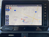 日産オリジナルナビゲーション。9インチワイドモニター。