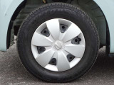 【タイヤ】【純正13インチホイール】《145/80R13》ホイールキャップ付き
