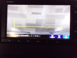 バックカメラの画像です。ガイドラインがスムースな車庫入れをサポートいたします。車庫入れの安心感がアップしますね。