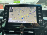 大きな画面のデイスプレイオーディオはナビゲーションも見やすくなってます。