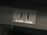 【1500Wアクセサリーコンセント】消費電力1500Wまでの家電が使えます。キャンプやスポーツ・アウトドアでのアクティビティはもちろん、災害・停電の際に大活躍♪