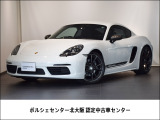 2021年式 718CaymanT入庫致しました。外装:ホワイト 内装:ブラック/ガーズレッドステッチ