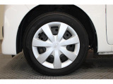 155/65R14タイヤ+フルホイールキャップ。