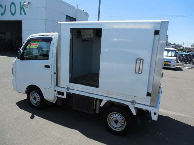 スズキ キャリイ 冷蔵冷凍車 サーモキング冷凍機-5℃設定・左サイドドア