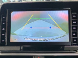 【バックモニター】駐車時に後ろの映像がナビゲーションにうつるので駐車がらくらく★車庫入れが心配な方もバックモニターで安心★