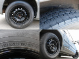 ブラック鉄チンホイール&times;TOYO H11(155/80/R14)になります!