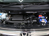 【エンジンルーム】Hondaならではの走り、i-VTECエンジン!街中や坂道での加速や高速道路での力強さが特徴です♪
