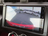 車庫入れもお任せのバックカメラ付き!