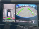 【アラウンドビューモニター】車両周辺をモニターで確認できて、駐車が苦手な人でもスムーズに駐車できます