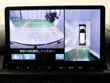【マルチビューカメラシステム】車両の前後,左右4つのカメラで映した周囲の映像をナビゲーション画面に表示します♪停めにくい駐車場や狭い道路でもドライバーの死角を減らすことで運転をサポート!