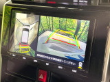 【パノラミックビューモニター】専用のカメラにより、上から見下ろしたような視点で360度クルマの周囲を確認することができます☆縦列駐車や幅寄せ時に活躍してくれます♪