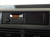 FM・AMラジオを搭載しています。
