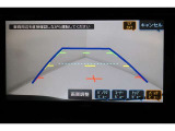 バックカメラで駐車も楽々です。