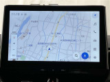 純正ナビを装備。タッチパネル式で使いやすく、お出かけもラクラクです。