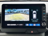 バックカメラ装着済!後退時、画面で後方の視界をサポートします。