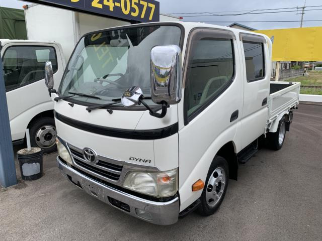 ダイナ Wキャブ 1.1t 荷台鉄板張り