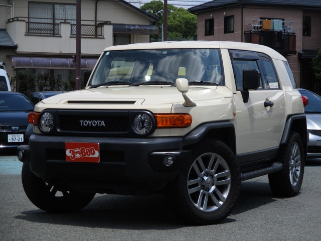 FJクルーザー 4.0 ファイナル エディション 4WD 社外SDナビフルセグ Bカメラ 前後ド...