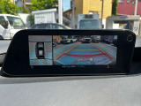 全方位から見下ろせる360&deg;ビューモニターを搭載しております。
