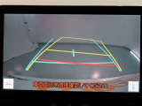 バックガイドモニターで、後方を確認しながら安心して駐車することができます。運転初心者も熟練者も必須の機能ですよ!