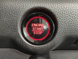 ワンプッシュでエンジンのスタート、ストップが出来て便利です。