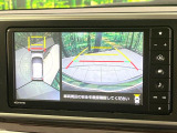 【パノラマモニター】専用のカメラにより、上から見下ろしたような視点で360度クルマの周囲を確認することができます☆死角部分も確認しやすく、狭い場所での切り返しや駐車もスムーズに行えます。