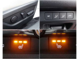 運転席には電動パワーシート搭載!また1つのキーごとシート位置を記憶できるメモリー機能付き!またシートヒーターも搭載!