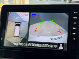 空から見下ろしているかのような視点で周囲を確認できるアラウンドビューモニター!