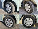145/80R13 ホイールキャップ仕様です。
